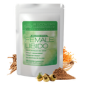 Female Libido Supplement bag with ingredients displayed