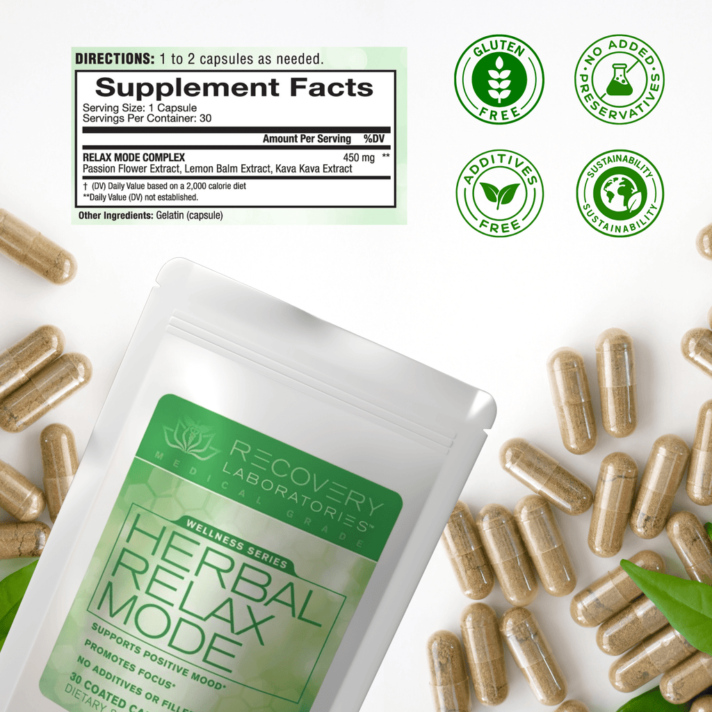 Herbal Relax Mode Supplement Facts with benefits