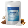 Inflammation Support Supplement Package with Ingredients Displayed