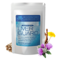Liver Guard Supplement with Ingredients Displayed