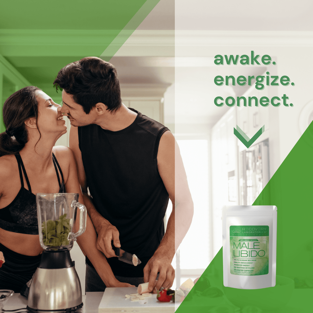 Male Libido Supplement Lifestyle Image with Man and Woman