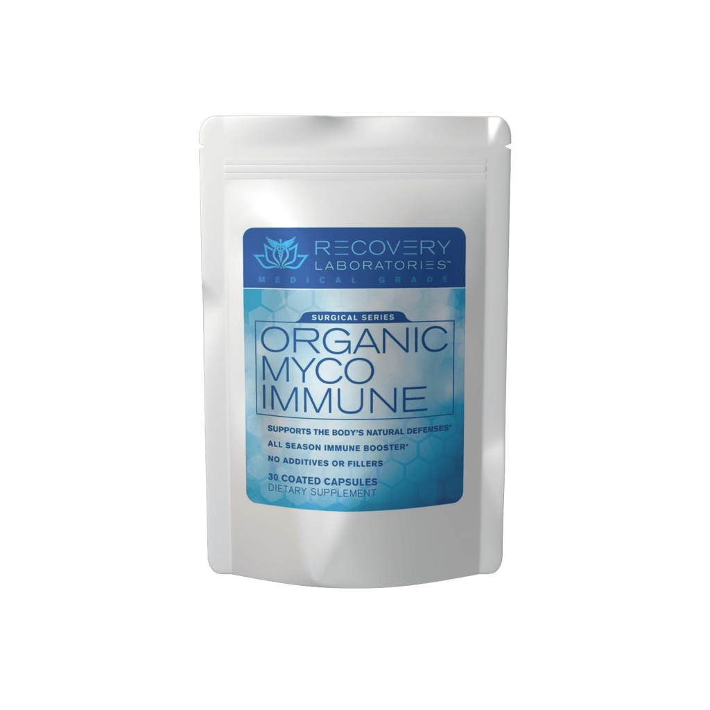 Organic Myco Immune Supplement Package Front