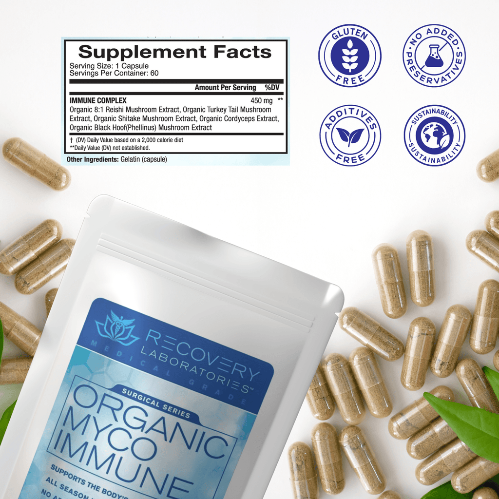 Organic Myco Immune Supplement Facts and benefits