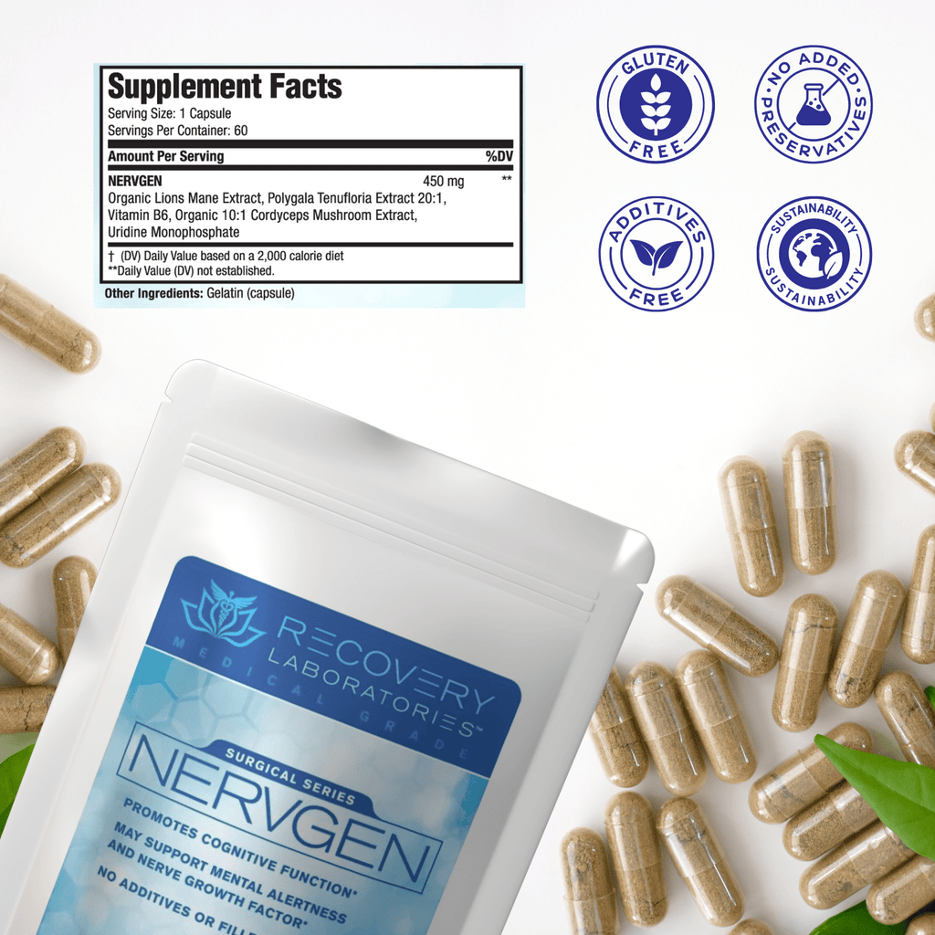 Nervgen Supplement with supplement facts
