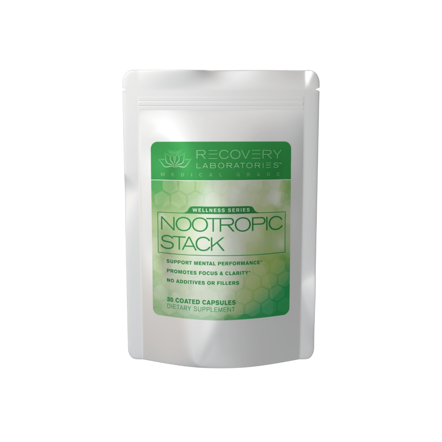 Nootropic Stack Supplement Package Front