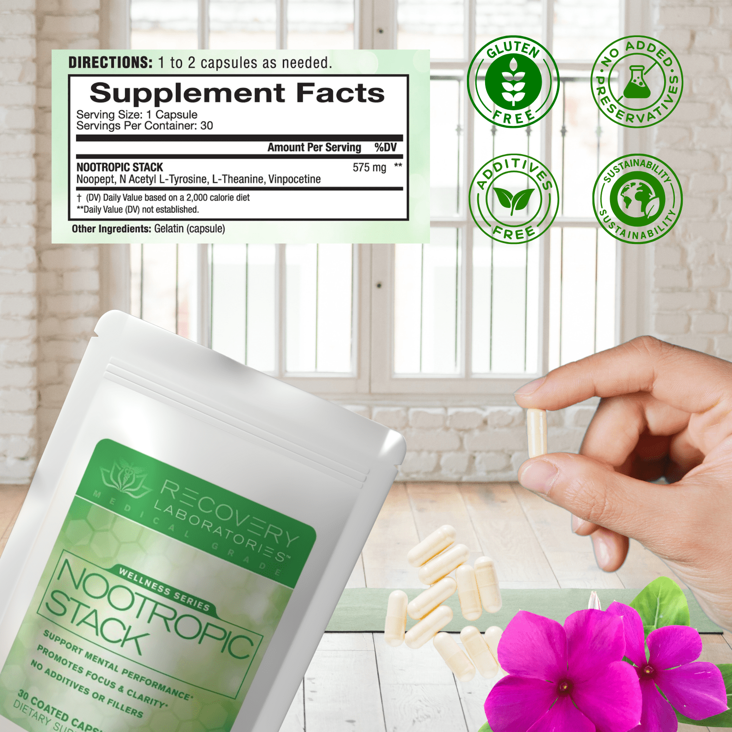 Nootropic Stack Supplement Facts and Benefits