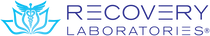 Recovery Labs blue logo for website branding and digital identity
